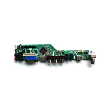 VGA USB HDMI suderinamus KitFor N121I1/N121I2/N121I3 Signalas Analoginis LCD monitorius valdiklio tvarkyklę valdybos 1280*800 LVDS 20-Pin 1CCFL