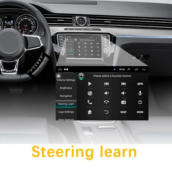 Universalus SWC Belaidžio Automobilio Vairo Valdymo Mygtukas Nuotolinio valdymo pultelį Skirtą Stereo DVD GPS, Multi-function Automobilio Aksesuaras