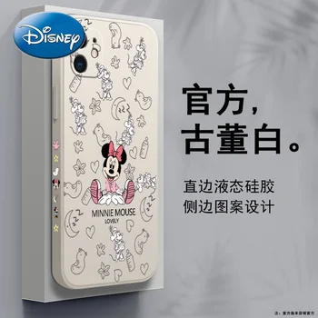 Disney Telefono dėklas skirtas IPhone 11/12Pro/12mini Mickey Mouse Minnie Telefono Padengti