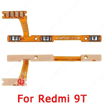 Už Xiaomi Redmi 9T Išjungimo Jungiklis Mygtukas Įjungimo Išjungimo Garsas Šoninis Mygtukas Remontas, Pakeitimas Originalo Flex Kabelis Atsarginės Dalys