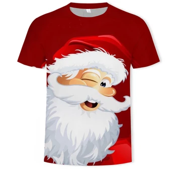 2021 Kalėdų 3D Atspausdintas vyriški T-Shirt Mados Aukso Kalėdų eglutę Trumpas Rankovės Marškinėliai Minkšti, Lauko Atsitiktinis Palaidų Plius Dydis Viršų