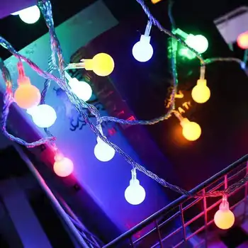 10M Pasakų Girlianda LED Kamuolys String Žibintai Vandeniui Kalėdų Eglutė Vestuvių Namų Patalpų Apdailos Baterija