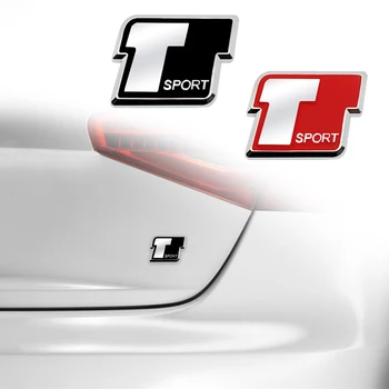 Automobilių Lipdukas Metalo T Sport Logotipas Ženklelis Kamieno Decal 