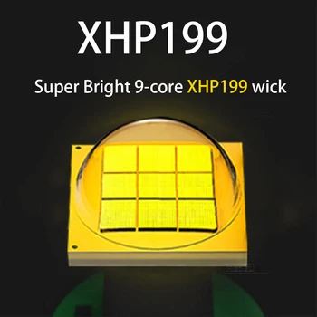 XHP199 High Power Led Žibintuvėlis Super Ryškus Žibintuvėlis Šviesos USB Įkrovimo Zoomable Taktinis Žibintuvėlis 18650 Baterija
