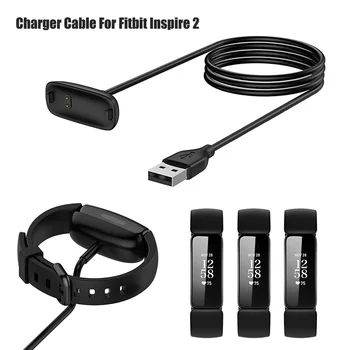 Baaletc 1m Įkroviklio Kabelį Fitbit Inspire 2 Pakeitimas USB Įkrovimo Kabelis Laido Įrašą Dokas Reikmenys, Fitbit Inspire/Inspi