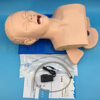 Intubation žmogaus kūno modelis mokymosi, mokymo modelį kvėpavimo takų valdymo treniruoklis PVC signalizacijos simuliatorius su dantų