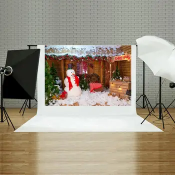 Kalėdų Fono Medžiaga Vaizdinė Medžiaga Sninga Santa Claus Audinio Fotografijos Backdrops Namų Dekoravimo Reikmenys 0.9X1.5m