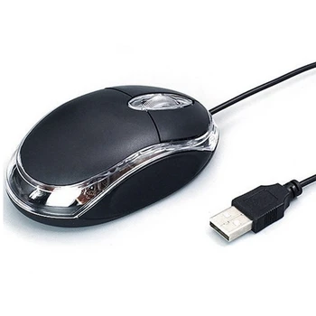 Ergonomiškas Laidinio Žaidimų Pelės, Nešiojamų LED USB Kompiuterio Pelė Su Apšvietimu PC Nešiojamas Raštinės Reikmenys