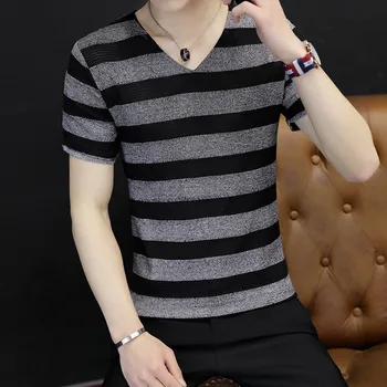 M478 korėjos versija tendencija oshort rankovėmis marškinėliai t-shirt rankovėmis rudenį t-shirt Qiuyi naujų korėjos versija tr