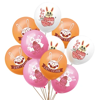 Bunny Triušiai Latekso Balionas Konfeti Ballon Oro Vestuvių Baloons Vaikų Gimtadienio Džiaugtis Linksmų Velykų Apdailos Babyshower
