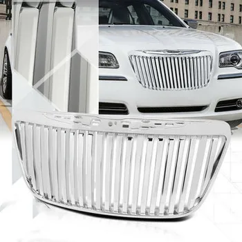 Bamperio Grotelės Kaukė Radiatoriaus Grotelių už Chrysler 300C 2011-m Lenktynių Grotelės, Automobilio Išoriniai Priedai