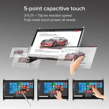 Aviečių Pi Touchscreen Ekranas 7