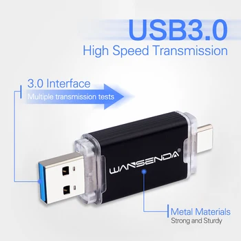 WANSENDA OTG Tipas-C USB 3.0, USB 