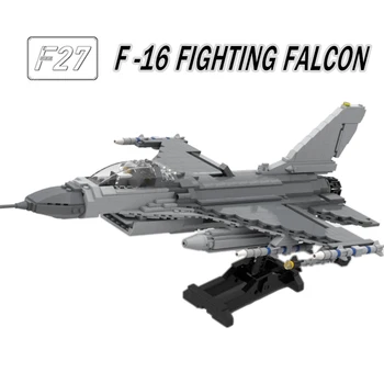 SS Kariuomenės Kovotojai Building Block Serijos F16 Fighting Falcon II Pasaulinio Karo Oro Pajėgų Ginklas Kovoti su Orlaivio 