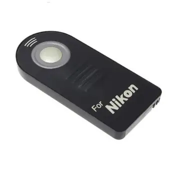 ML-L3 ML-L3 infraraudonųjų SPINDULIŲ Belaidis Nuotolinio Valdymo pultas Skirtas Nikon D7000 D5100 D5000 D3000 D90 D80 D70S D70 D50 D60 D40 D40X 8800 8400 Fotoaparatas