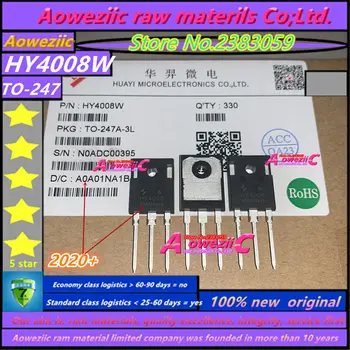 Aoweziic 2020 m+ 100VNT naujas originalus HY4008 HY4008W TO-247 MOSFET keitiklio Ultra chip 80V 200A