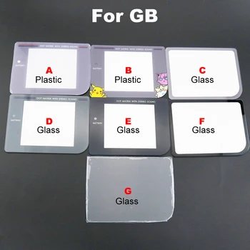 8 modelius 1pcs Plastiko, Stiklo Lęšis GB Gameboy Objektyvas Gynėjas Veidrodinė Apsauginė Ekrano remontas, dalys 