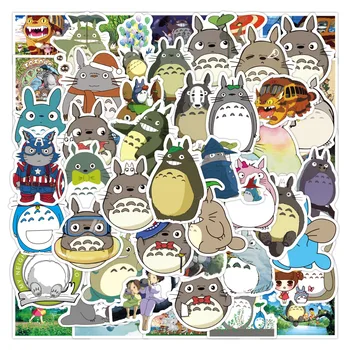 10 / 30 / 50pcs Japonų Animacijos Hayao Miyazaki Animacinį Grafiti Lipdukas Vandeniui Lipdukas Didmeninės