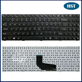 Nešiojamojo kompiuterio Klaviatūra US Black Už Hasee K580S i5 i7 K580N K580C K660D D0 D1 K620C MUS Klaviatūrą Išbandyti Pakeitimo