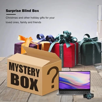 Populiariausių Naujų Pasisekė Mystery Box Staigmena Aukštos kokybės brangesnis Prekės Elektroninių Produktų Naujumo Kalėdų Dovana
