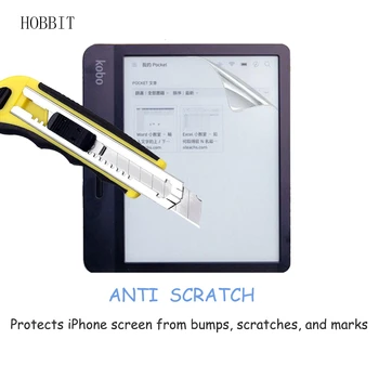 3Pack 5H HD Clear LCD Shield Plėvelę Kumelė Svarstyklės H2O 2019 Išleisti 7 Colių Ereader Nešiojamą Tablet Anti-Scratch Screen Protector