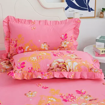1-3PCs nėrinių lova sijonas king size lova padengti namų miegamojo puošmena gėlių 180x200 patalynės dulkių dangtelį lovatiesės karalienė 13 rūšių