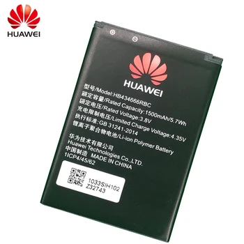 Originalus HB434666RBC 1500mAh Baterija Huawei Maršrutizatorius E5573 E5573S E5573s-32 E5573s-320 E5573s-606 E5573s-806 Mobilusis telefonas