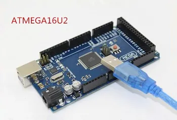 MEGA2560 MEGA 2560 R3 (ATmega2560-16AU CH340G) AVR USB valdyba